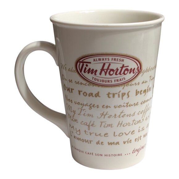 TIM HORTONS Coffee Mug Limited Edition Every Cup Tells A Story…Always! 2009 009 - Picture 2 of 7